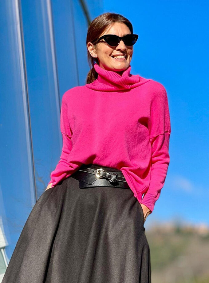 Cinturón ancho de piel Cloe. Tipo Fajín