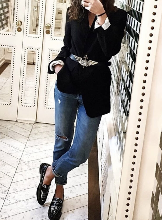 Cinturón Wings Doré. Cinturón en forma de alas