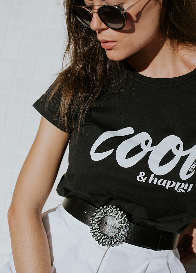 Cinturón Hole. Hebilla joya con brillantes.