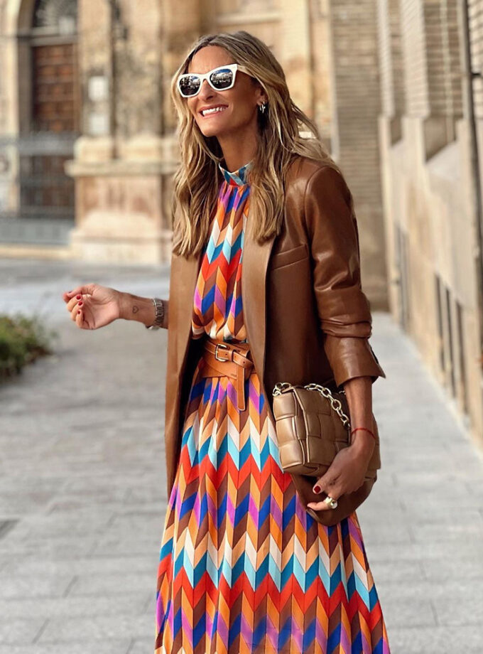 Cinturón ancho de piel Cloe. Tipo Fajín