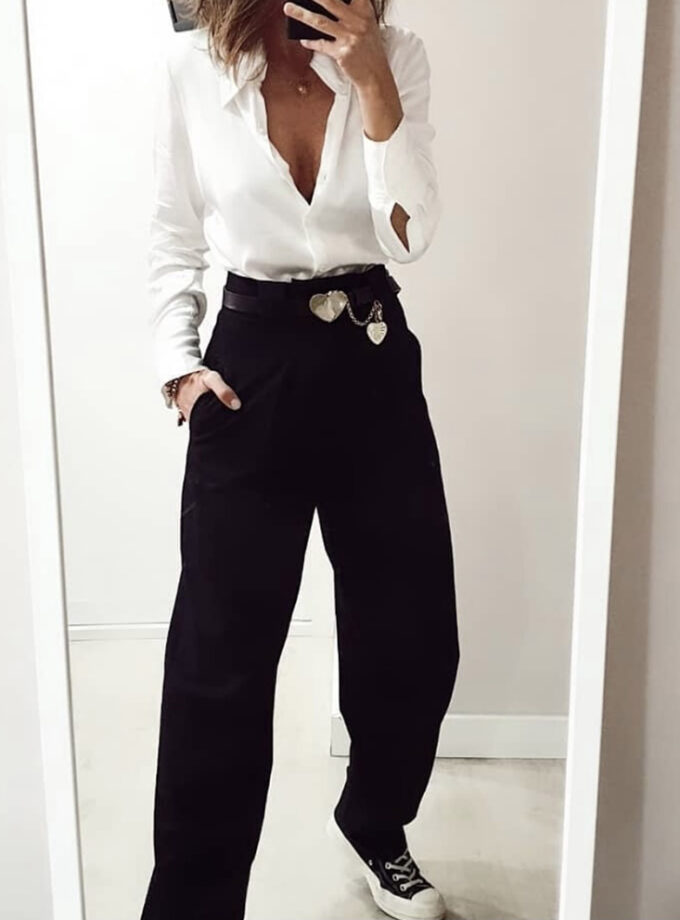 Cinturón joya dorado, Twin Heart. Hebilla en forma de corazón