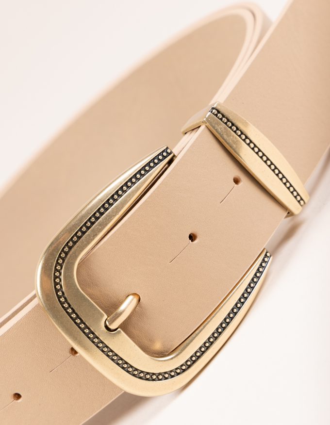 Belt Diana gold. Vintage gold buckle.